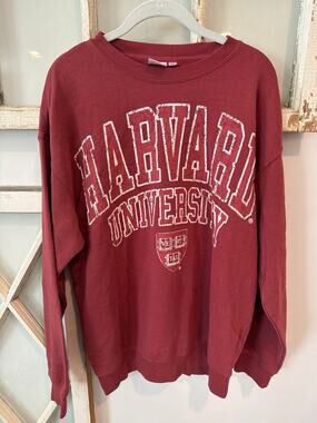 Harvard University size medium crewneck sweatshirt